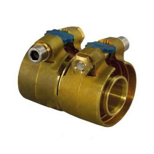 Муфта зажимная латунная Wipex Дн 32х2,9 Ру6 Uponor Финляндия
