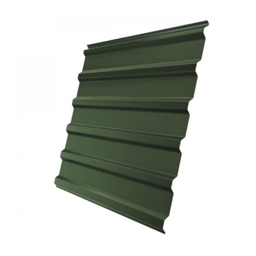 Профнастил С20 RR 11 темно-зеленый 0.5 мм GreenCoat Pural Matt Grand Line
