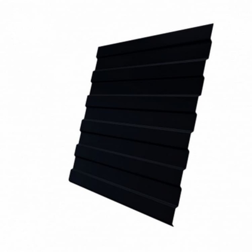 Профнастил С8 RAL 9005 чёрный янтарь 0,5 мм Quarzit lite Grand Line