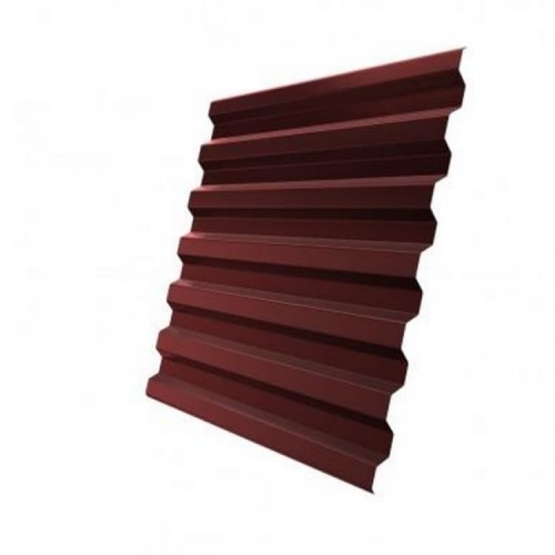 Профнастил С21 RAL 3009 оксид красный 0,5 мм Satin Grand Line