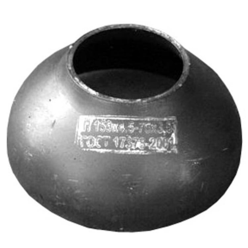 Переход стальной концентрический Дн 219х6.0-133х4.0 (Ду200х125) бесшовный ГОСТ 17378-2001 Переход стальной концентрический Дн 219х6.0-133х4.0 (Ду200х125) бесшовный ГОСТ 17378-2001